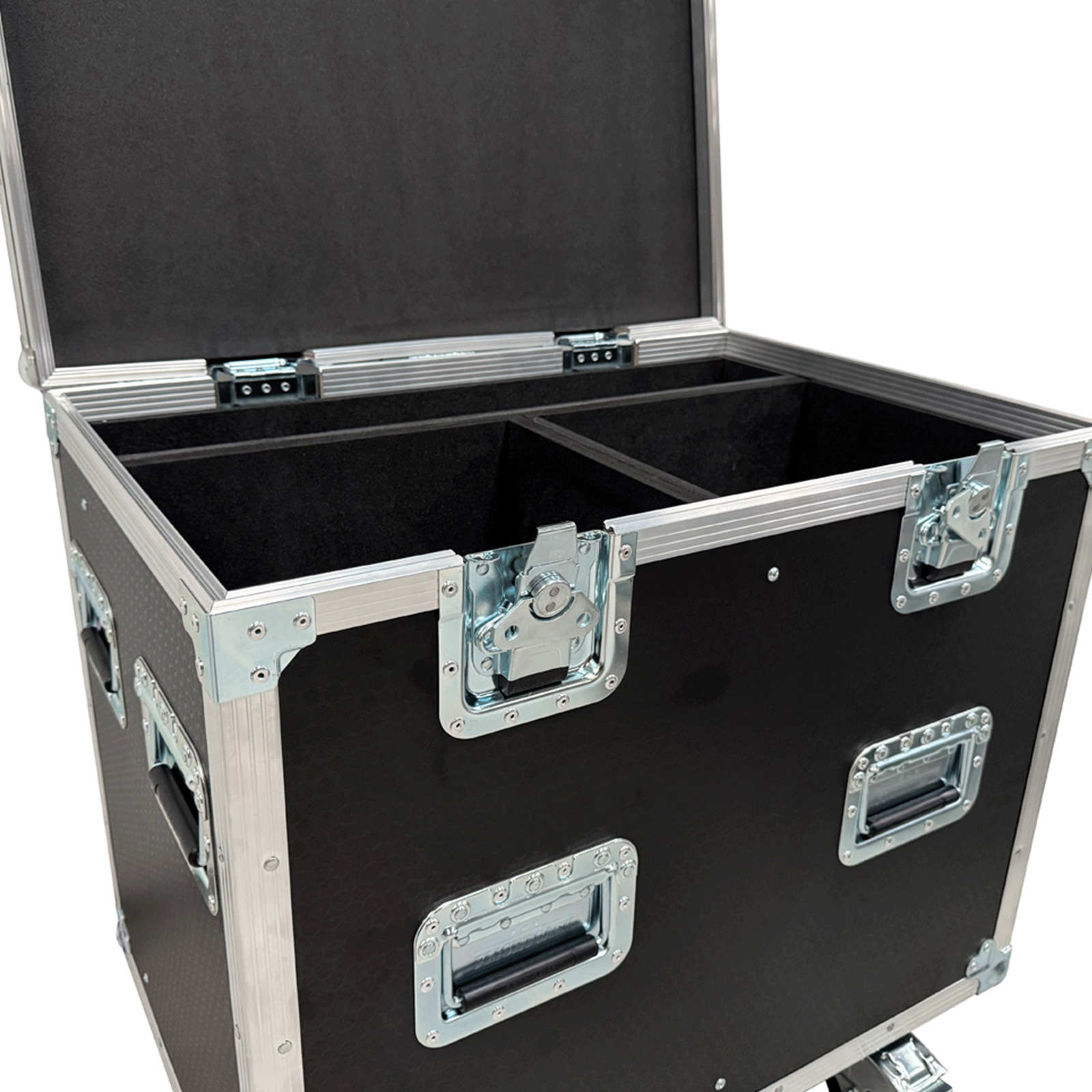 Twin Prolight elumen8 MP180 LED Fresnel Series Flightcase
